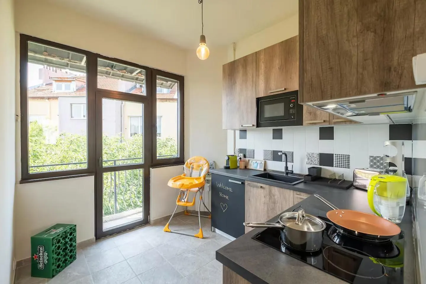 شقة 1Bd Absolute Top Center Luxury And Peaceful Appartment With Separate Kitchen صوفيا